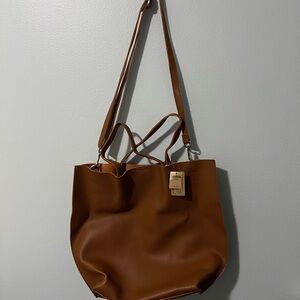 American Eagle Outfitters Brown Tote Bag